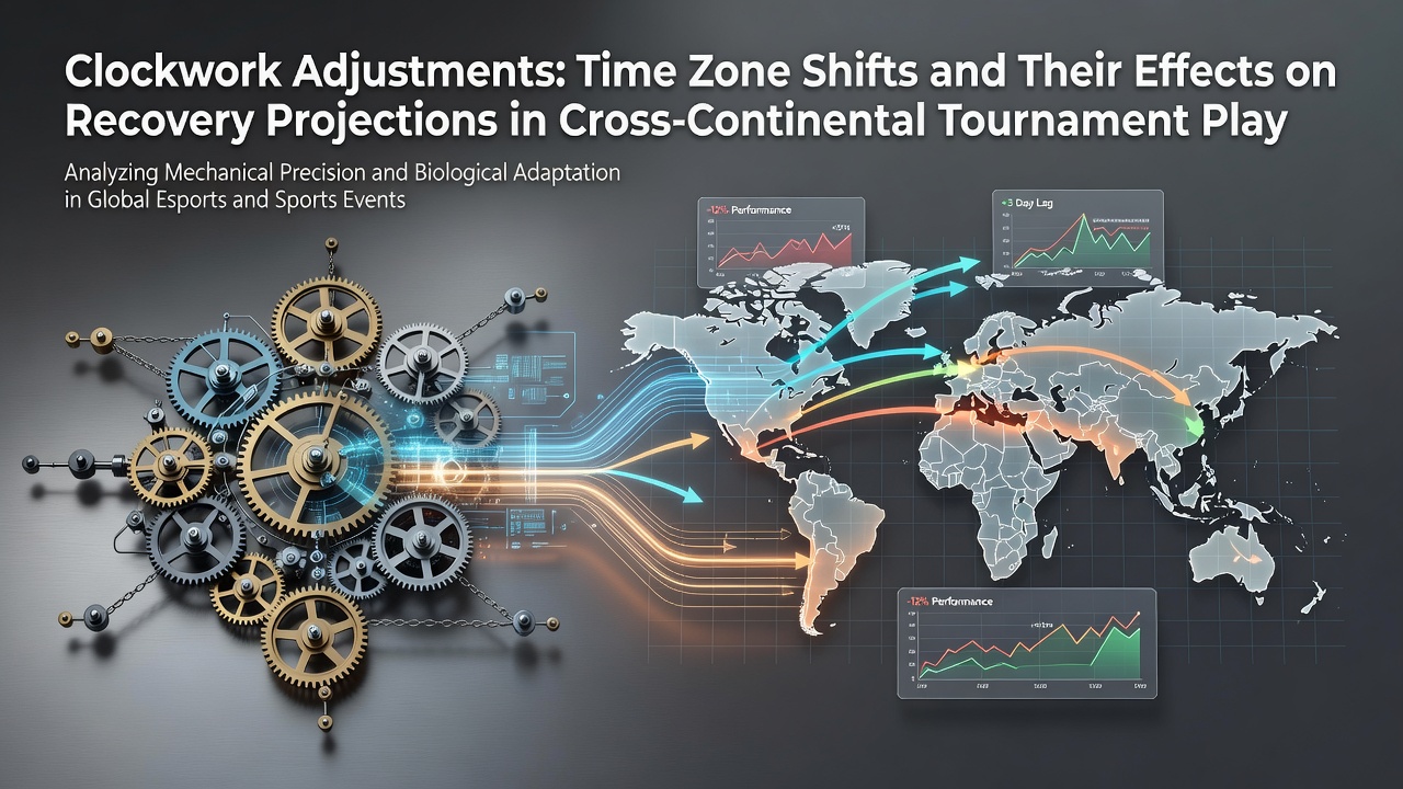 Athletes navigating time zone shifts during cross-continental tournament schedules