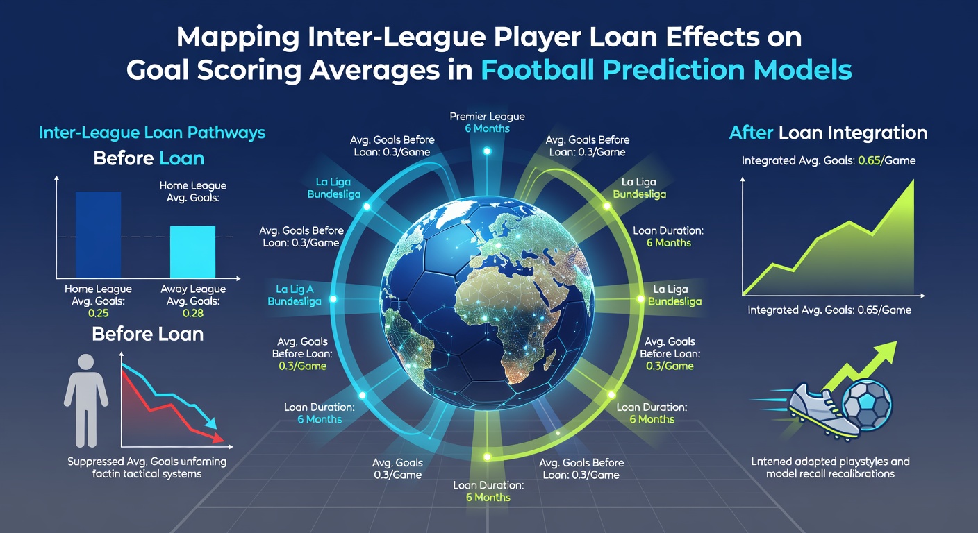 Statistical charts mapping goal scoring changes for loaned football players across leagues
