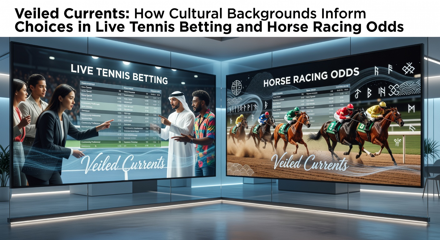 Cultural influences shaping live tennis and horse racing betting patterns